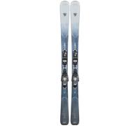 Rossignol - Sci All-mountain - Experience W 80 Ca + Xp11 Black/Sparkle 2024 per Donne - Taglia 142 cm - Blu