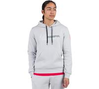 Rossignol Skiwear Felpa con cappuccio HERO grigio morbido - L