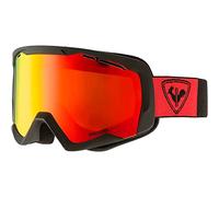 Maschera Rossignol Spiral Mirror rojo negro con lente ML Red S2