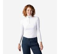 Rossignol Strato Base Donna Con Mezza Zip Classique White S