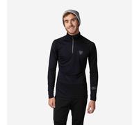 Rossignol Strato Base Uomo Con Mezza Zip Classique Black 3XL