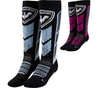 ROSSIGNOL Thermotech 2p Jr - Bambino - Nero / Blu / Rosa - Taglia 33-35- modello 2027