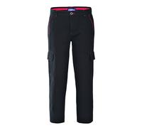 Rossini - A85020 - Adelaide Pantalone da Lavoro, 100% Cotone Twill, Elastico ai Fianchi, Chiusura con Cerniera e Bottone (IT, Testo, XXL, Regular, Regular, Grigio)