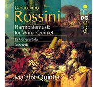 Ma'alot Quintet Harmoniemusik for Wind Quintet: La Cenerentola/Tancredi (CD)
