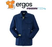 ROSSINI Giacca 3ACTIVE Antistatica da Lavoro Blu Antiacida Ignifuga 3^Cat A20150