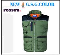 ROSSINI GILET UOMO IMBOTTITO OVATTA E FODERA E CON TASCHE E TASCHINO