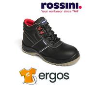 Rossini HARVEY Scarpe ANTINFORTUNISTICA Alta in Pelle Puntale Acciaio PPRC160