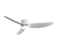 ROSSINI HELIKA Ventilatore da soffitto bianco con LED integrato 18W, CCT 3000-4000-6500K, telecomando e invertitore
