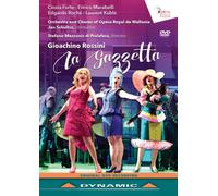 Rossini: La Gazzetta (DVD) Jan Schultsz Laurent Kubla Edgardo Rocha Cinzia Forte