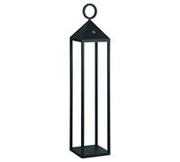 ROSSINI Lanterna Moderna a Led Pic-nic Illuminazione Wireless Senza Fili Dimmerabile Uso Interno/Esterno 2,2watt Luce Calda 2700K IP54 12 Ore di Autonomia (h.67cm, Antracite)