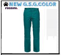 ROSSINI Pantalone da Lavoro Serio Plus + Uomo Multistagione Cotone A00109