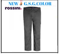 ROSSINI Pantalone R-Smart uomo da lavoro in cotone elasticizzato