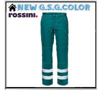 ROSSINI Pantalone SerioPlus da Lavoro con Bande Alta Visibilità A00106