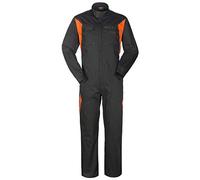Rossini Trading A4012964XL Tuta Silverstone, Nero/Arancione, XL