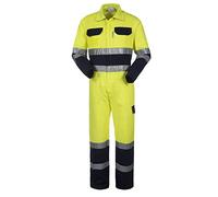 Rossini Trading A4013042L Tuta Lucentex Bicolore, Giallo/Blu, L