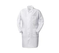 A62207 BIANCO S 116464 POLIBREMBO Camice Grembiule Corto Uomo Misto Cotone Fresc