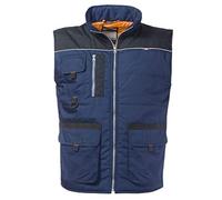 Rossini Trading HH218ZXHL Gilet Morgan, Blu/Nero, L