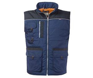 Rossini Trading HH218ZXHM Gilet Morgan, Blu/Nero, M