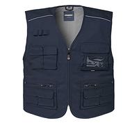 HH298 BLU L 116464 Gilet Blu Multitasca Da Lavoro Per Aziende Imprese E Tecnici