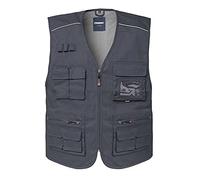 HH298 GRIGIO L 116464 Gilet Grigio Multitasca Da Lavoro Per Aziende Imprese E T
