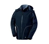 Rossini Trading HH621ZYHXL Giubbetto Softshell Nyborg, Nero/Grigio, XL