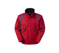 Rossini Trading HH68385HXL Giubbotto Montana, Rosso/Grigio, XL