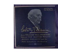 Rossini William Tell Overture & Waldteufel Skaters Waltz - Arturo Toscanini & NBC Symphony Orchestra Mint / NM 10 Inch RCA Victor Red Seal Records 1950