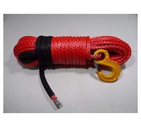 Rosso 12mm * 30m Corda sintetica for verricello, cavo dell'argano, corda, del al plasma,Elevata resistenza alla rottura