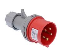 Rosso 16A 415V 3P+N+E Industriale Inline Spina Connettore IP44