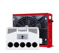 Rosso,24V,Generic Condizionatore D'aria Per Camper 12V/24V Portatile Climatizzatore Per Auto Con Conversione Di Frequenza Intelligente Per Roulotte Camper Campeggio Barca Bus
