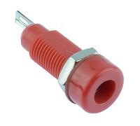 Rosso 4mm Montaggio Pannello Test Presa Connettore R1-22