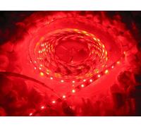 ROSSO 5m LED STRIP STRISCIA IMPERMEABILE 12v 4.8w/m 300x smd3528 24w IP65 C3E1