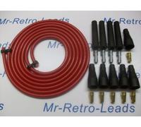 Rosso 8.5MM Performance Cavo Accensione Kit Per 4 Cilindro KIT CAR 3 M Qualità