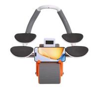 Rosso addominale automatico, ruote di esercizio per ab | Rullo di esercizio automatico AB così calmo - Ruota addominale con supporto del gomito, attrezzatura di rinforzo del nucleo per il petto