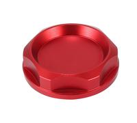 Rosso Alluminio Lega Gas Motore Olio Bocchettone riempimento Coperchio