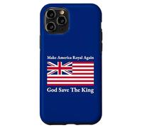 Rosso Bianco Blu Royal American British Flag Vector Art Custodia per iPhone 11 Pro