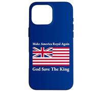 Rosso Bianco Blu Royal American British Flag Vector Art Custodia per iPhone 16 Pro Max