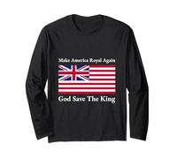 Rosso Bianco Blu Royal American British Flag Vector Art Maglia a Manica