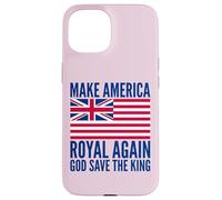 Rosso Bianco Blu Royal American British Flag Vector Custodia per iPhone 15