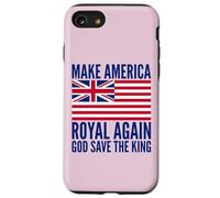 Rosso Bianco Blu Royal American British Flag Vector Custodia per iPhone SE (2020) / 7/8