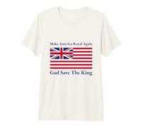 Rosso Bianco Blu Royal American British Flag Vector Maglietta Premium