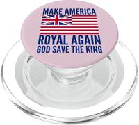 Rosso Bianco Blu Royal American British Flag Vector PopSockets PopGrip per MagSafe