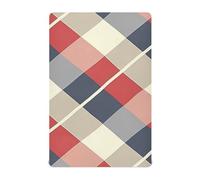 Rosso Blu e Bianco Plaid Pattern Baby Boy Lenzuola Presepe Essenziali per Mini Culla 52 ''x28'' sabanas para cunas de ni?a