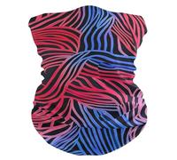 Rosso Blu Irregolare Astratto Texture Caldo/Freddo Polvere e Sporco a prova di testa fascia uomo scaldacollo Elastico fascia per capelli Maschere per il viso per Escursionismo Caccia costumi di