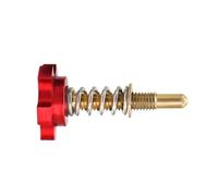 Rosso/Blu Moto CNC Billet Carburatore Facile Aria Miscela Di Carburante Vite Di Regolazione Del Regime Del Minimo Per K&eihin Per P&W&K 21mm-34mm