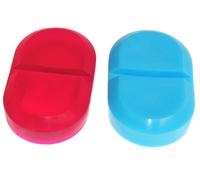 Rosso Tappo Blu Tappo Novità Sapone Set Regalo - Fatta a Mano Nel Regno Unito