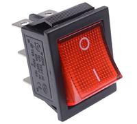 Rosso Blu Verde Giallo Illuminato Acceso-Spento Rettangolare a Bilanciere A 220V