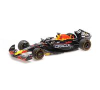 MODELLINO AUTO STATICO MINICHAMPS RED BULL F1 RB19 VERSTAPPEN MONACO 2023 1/18
