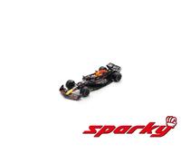 Rosso Bull F1 Ufficiale Spark 1/64 Scala Max Verstappen Bahrain Vincitore Gara