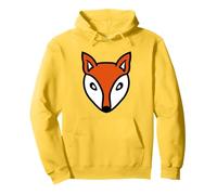 Rosso Carino Volpe Foresta Animale Astuto Smart Wild Dog Cartoon Felpa con Cappuccio
